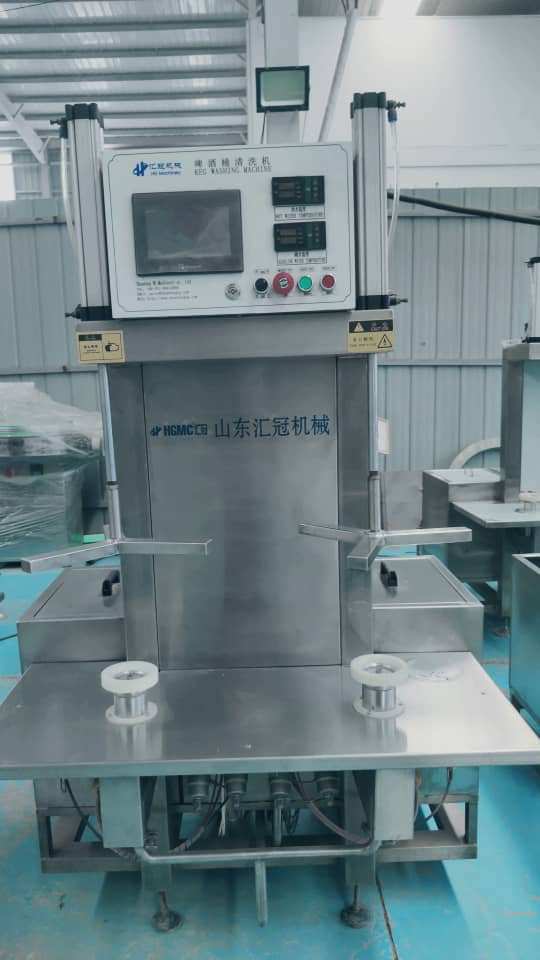 Two Head Keg Washer