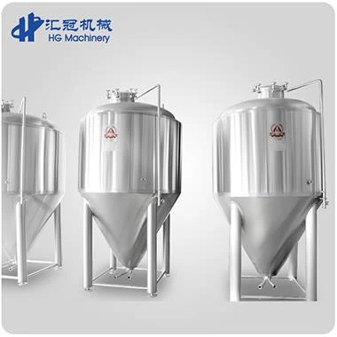 HG 1000L Tank tal-Fermentazzjoni tal-Azzar Stainless